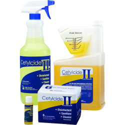 Cetylcide II 32 oz with Quart Spray Bottle
