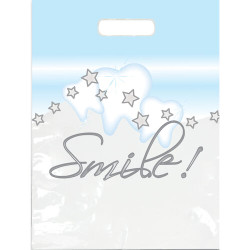 Specialty Scatter Bags Stars and Smiles, 7 1/2" x 9", 100/Pkg.
