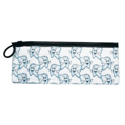 Vinyl Pouches Happy Smile Pouch, 10"W x 4"H, 144/Pkg.