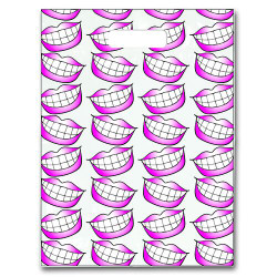 Specialty Scatter Bags Big Smile Scatter, 7.5" x 10", 100/Pkg.