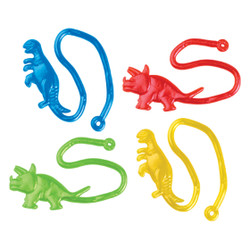 Kids Toys 3" Sticky Dinosaur 12/Box