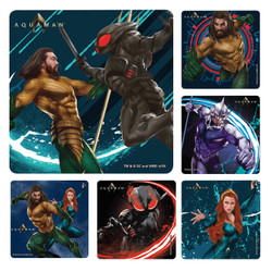 Kids Stickers Aquaman 100/Box