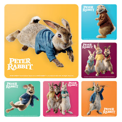 Assorted Stickers Peter Rabbit 2 The Runaway Stickers, 100/Roll, PS712