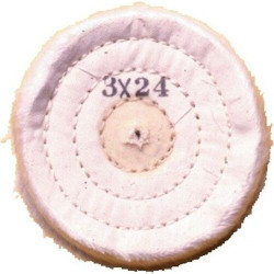Muslin Buffs for Lathes 6" X 30, 10/Pkg