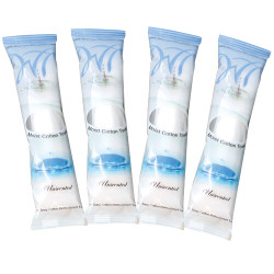 Deluxe Hot Towel Warmer Towels, 9"x 9", R09-UN-500, 500/Pkg, 1, Unscented