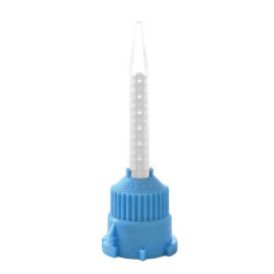 Crown and Bridge Mix Tips 1:1, 48/Pkg., Blue and White