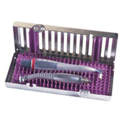 IMS Handpiece Cassette SS Grn 3 High-Speed Handpieces or 5 Ultrasonic Inserts  (IM60H9)