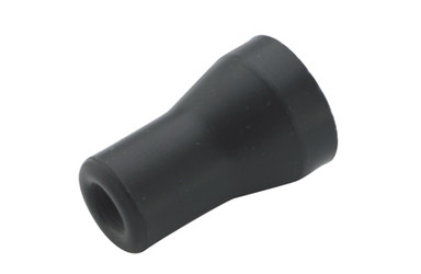 Saliva Ejector Tip Push-on Autoclavable, Black, Pkg of 5