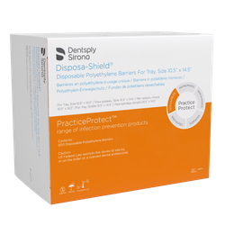 Disposa-Shield for Tray Size 10-1/2" x 14-1/2" Clear Case of 500