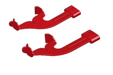 XCP-DS Sensor Holder Vertical Bitewing Red #1V Pack of 3