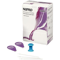 Nupro 5% White Varnish 0.4g x 100/Box