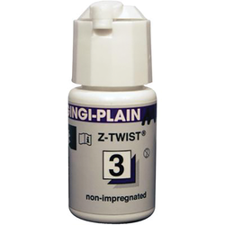 Gingi-Plain MAX Z-Twist Braided Cords Non-Impregnated #3 Thick