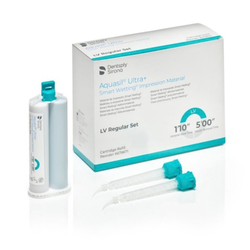 Aquasil Ultra+ LV I Wash Material I Cartridge 50mL, LV Regular Set (Teal)