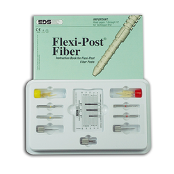 Flexi-Post 12 Post Fiber Intro Kit, Size 0 (Yellow) and Size 1 (Red)