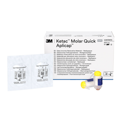 3M Ketac Molar Quick Aplicap Glass Ionomer Restorative Material, 56360, A3 Shade