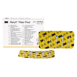 RelyX Fiber Post 10/Pk Post Size 3, 1.9 mm Diameter, Blue - Overstock
