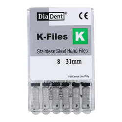 K-Files 31mm, 6/Box (Diadent), #45-80