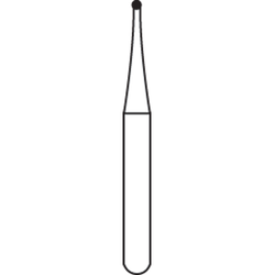 Alpen Carbide Bur Operative Friction Grip 1 Round 10/Pk