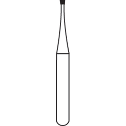 Alpen Carbide Bur 34-314-0.80-1.00 Inverted Cone, 10 pcs