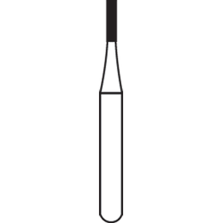 Alpen Carbide Bur 557-204-1.00-4.00 Cross Cut Fissure, 10 pcs