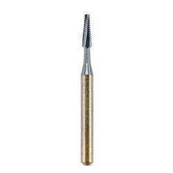 Alpen Carbide Bur 701G-314-1.20-4.00 Cross Cut Tapered Fissure, 10 pcs