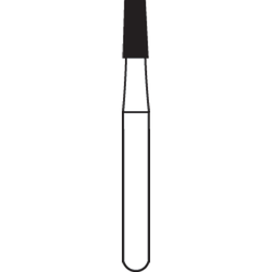 Alpen Carbide Bur 703-315-2.10-5.00 Cross Cut Tapered Fissure, 10 pcs