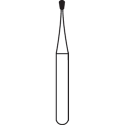 Alpen Carbide Bur 331-314-1.00-2.00 Pear, 100 pcs
