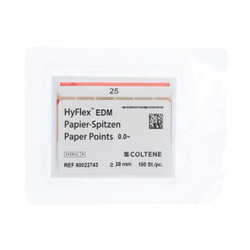 Hyflex EDM Paper Points Size 25 100/Pk
