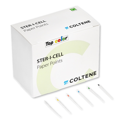 HYGENIC Ster-I-Cell Paper Points Top Color ISO 15, 180 pcs