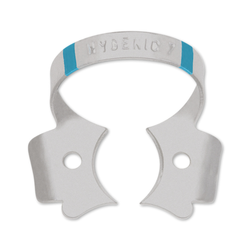 HySolate FIESTA Color Coded Matte Finish Winged Clamp #7 Flat Jawed, General Purpose, Lower Molar Cl