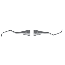 Scaler Goldman-Fox #2 Anterior, #6 Satin Steel