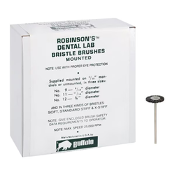 Abbott-Robinson Polishing Bristle Brushes #11 Soft 144/Box