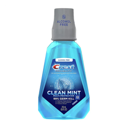 Crest Pro-Health Rinse, Clean Mint, Alcohol-Free, 250 mL, 6/Case