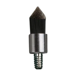Allpro Prophy Brush Metal Screw Type Tapered Black Nylon, 144/Pack