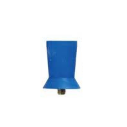 Allpro Prophy Cup Long Screw Six Webs Skirted Royal Blue, 12/Pack