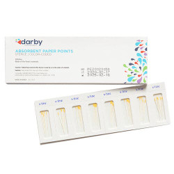 Absorbent Paper Points Sterile Cell-Pack, , X-Fine, 200/Box