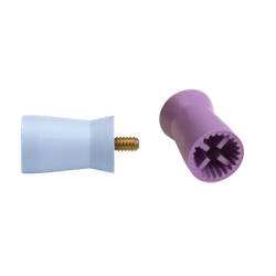 Traditional Web™ Latex Free Soft Purple Snap-On Box of 144