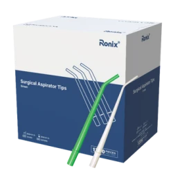 Surgical Aspirator Tips, 25/Bag, White, 1/8