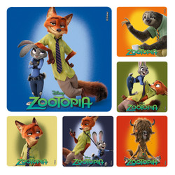 Kids Stickers Zootopia 100/Box