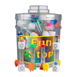 Kids Toys 3 Minute Brushing Timer Canister Mix 75/Box