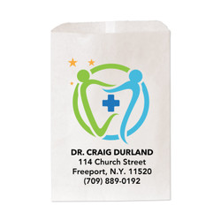 Kids Paper Bags Small Bag-Full Color Imprint 1000/Box