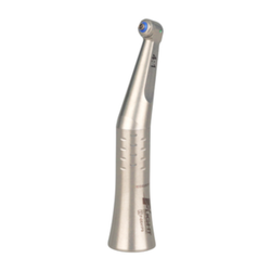 Flight 4:1 Contra Angle , No Water Spray, LatcHHead PusHButton, Screw on Prophy, One Piece Handpiece, Stainless Steel Body