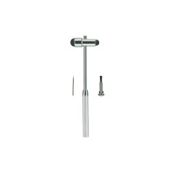 Buck Neurological Hammer 7-3/4, W/Brush And Needle