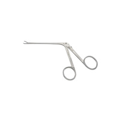 Weingartner Ear Forceps 3-3/8, SERR Jaw, ANG Left