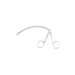 Carroll Tendon Pulling Forceps, 5-1/2, Curved, SERR