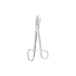 Bruns Cast Shears 9-1/4, Serrated Blade