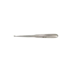 Dermal Curette 6-1/4, Oval Spoon, Size 2: 4.8X7.6mm