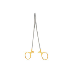 Crile-Wood Needle Holder 11-3/4, TC, Straight, SERR