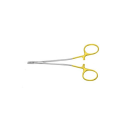 Swedish Needle Holder 5-7/8, TC, Serrated Jaws