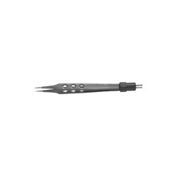 Jeweler Bipolar Forceps 4-3/8 Needle Tip